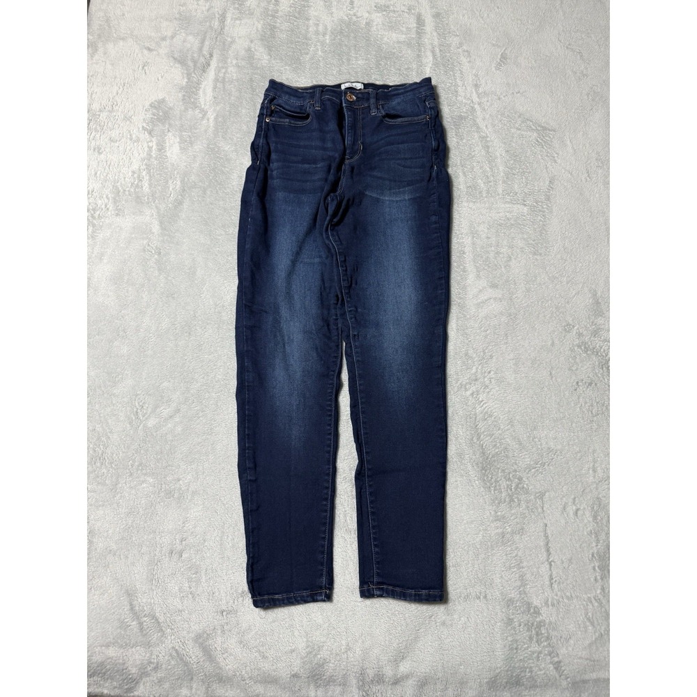 Nicole Miller‎ Jeans Womens 6 Blue SOHO High Rise Skinny Dark Wash Denim 26x27